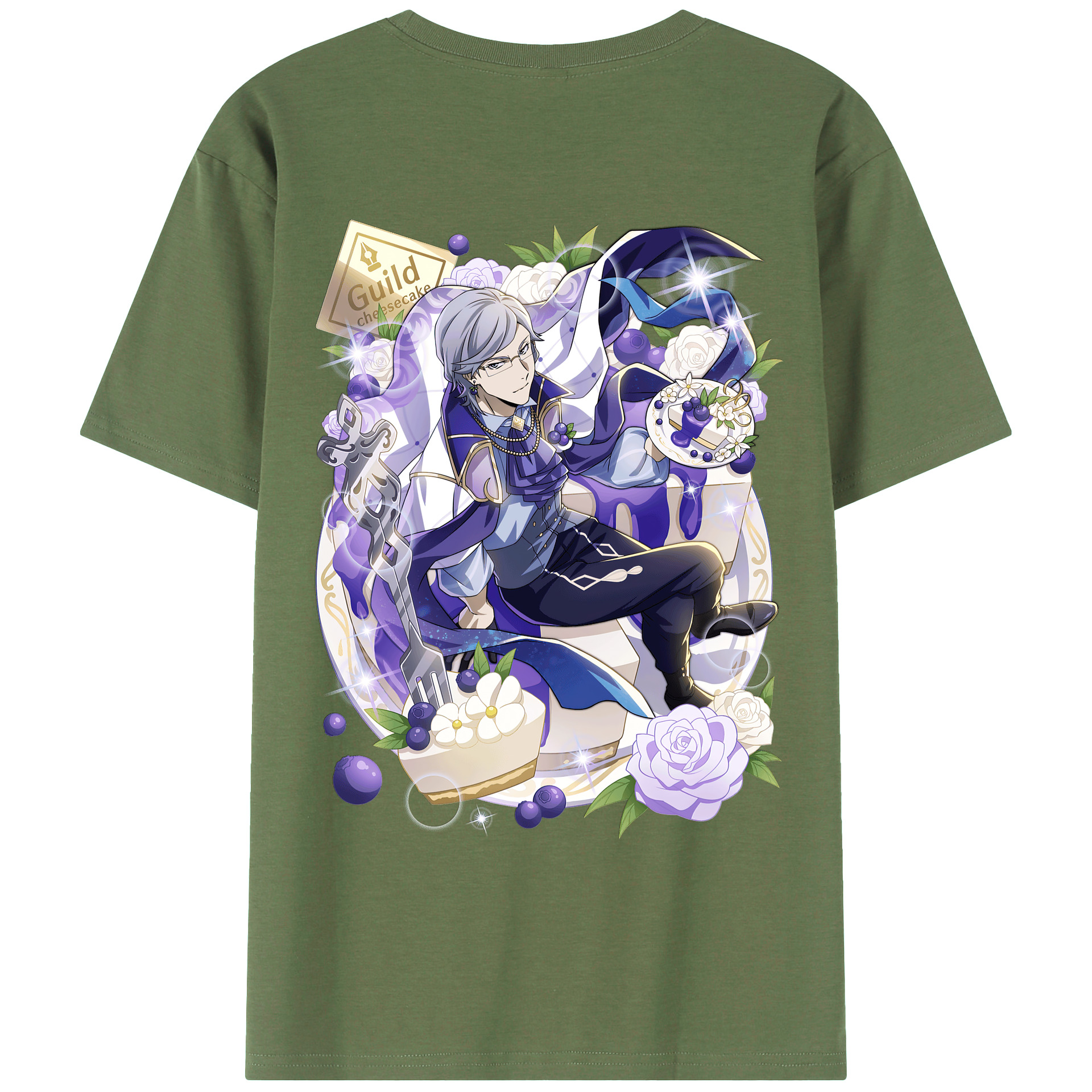 （画像用） 文豪ストレイドッグス Bungo Stray Dogs 綿100％ メンズ半袖Tシャツ（バックプリント） 通気性
